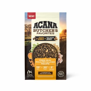 17lb Acana Butcher's Favorites™, Free-Run Poultry & Liver Grain Free High Protein Dry Dog Food | 827043QFJ