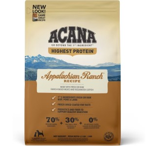 4.5lb Acana Highest Protein, Appalachian Ranch Grain Free Dry Dog Food | 789102YTQ