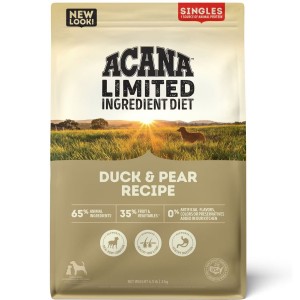 4.5lb Acana Singles, Duck & Pear Limited Ingredients Grain Free Dry Dog Food | 146905NJG