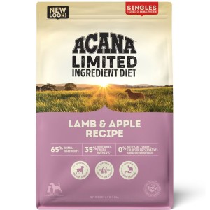 4.5lb Acana Singles, Lamb & Apple Limited Ingredients Grain Free Dry Dog Food | 784521NDH