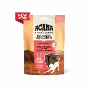 4oz Acana Chewy Strips, Beef Grain Free Dog Food Soft & Chewy Treats | 145906TRP