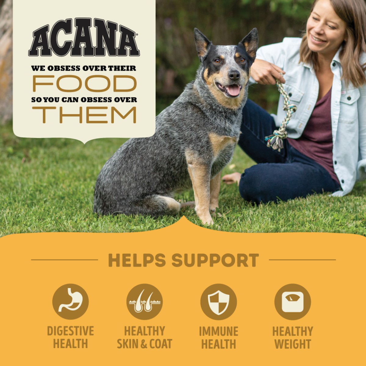 13lb Acana Free-Run Poultry Grain Free Dry Dog Food | 825603HSO