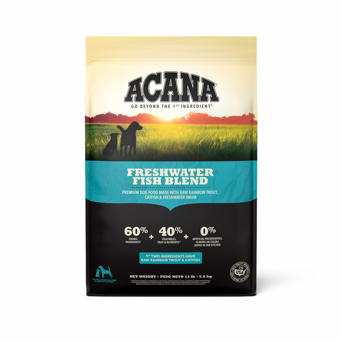 13lb Acana Freshwater Fish Blend Grain Free Dry Dog Food | 658431AKR