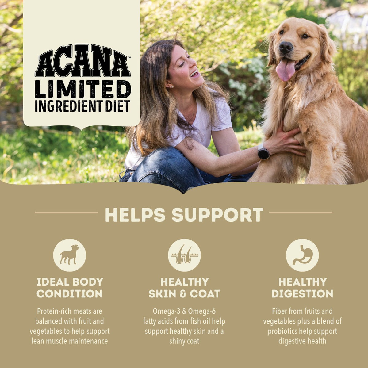 13lb Acana Singles, Duck & Pear Limited Ingredients Grain Free Dry Dog Food | 860475EBP