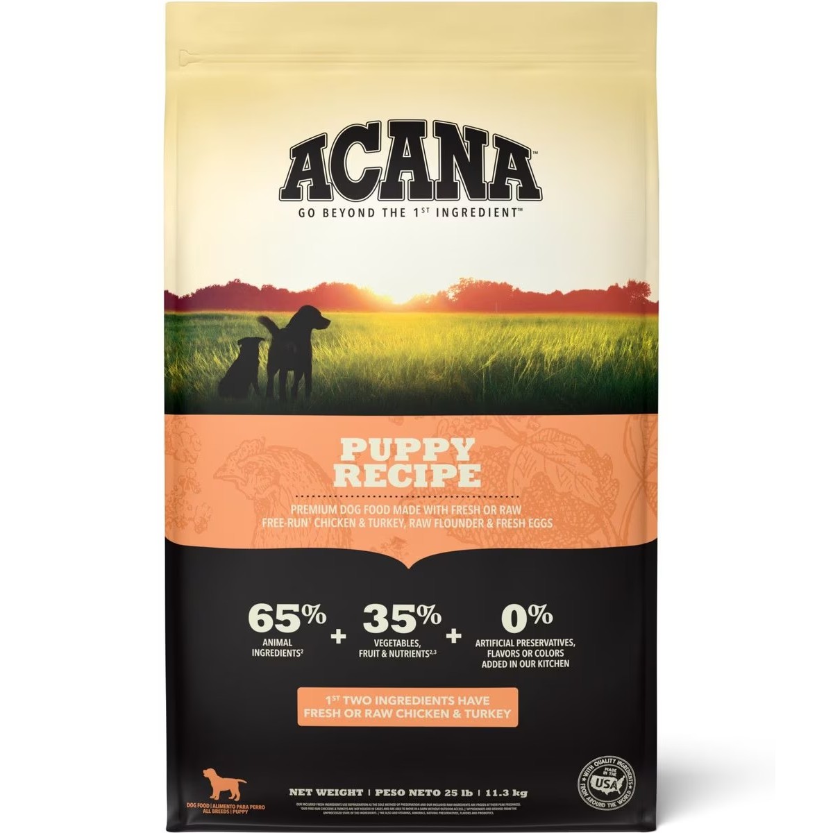 25lb Acana Puppy Grain Free Dry Dog Food | 975321WLY