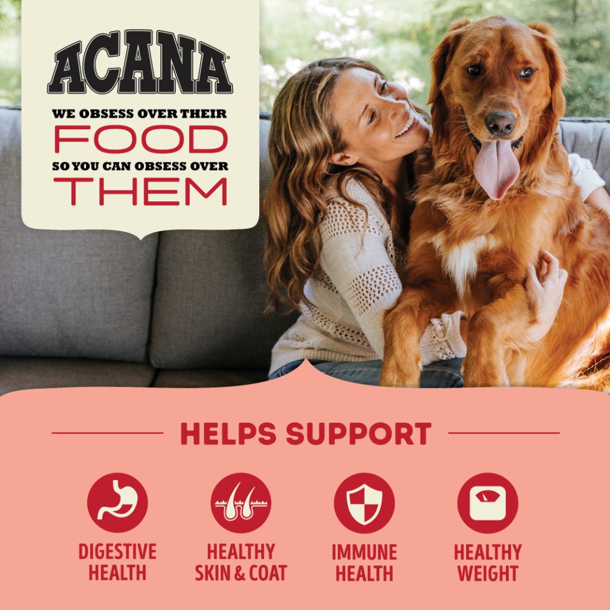 25lb Acana Red Meat Grain Free Dry Dog Food | 482091GXR