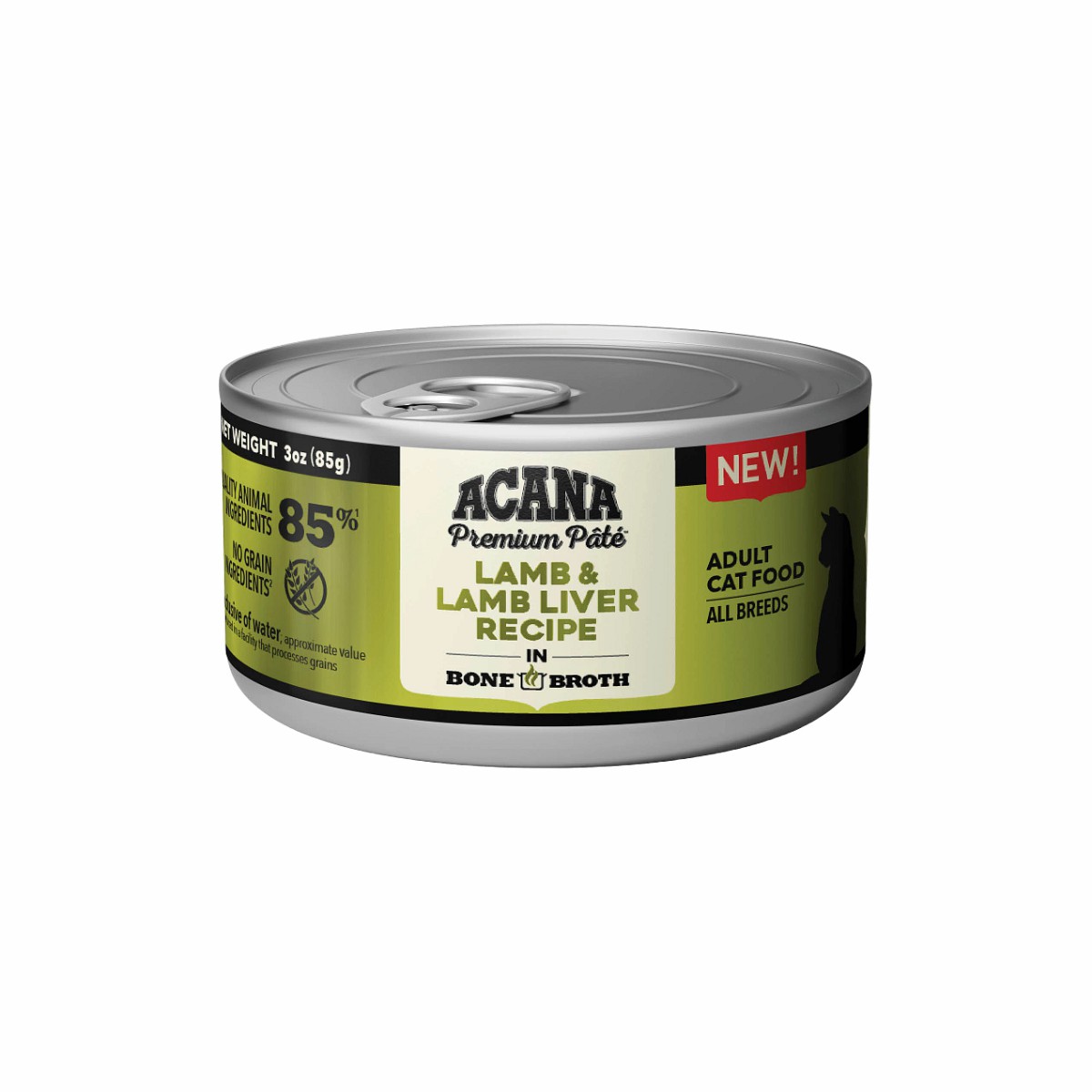 3oz*24 Acana ACANA Premium Pâté, Lamb & Lamb Liver Grain Free Wet Cat Food | 713542YPS