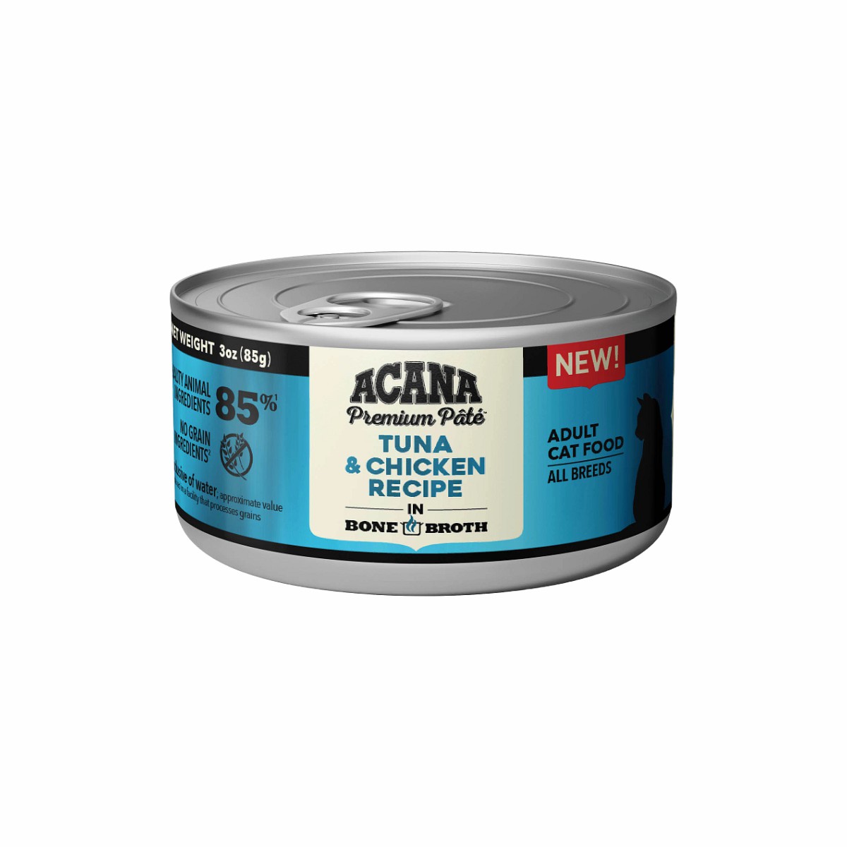 3oz*24 Acana ACANA Premium Pâté, Tuna & Chicken Grain Free Wet Cat Food | 590481YBN