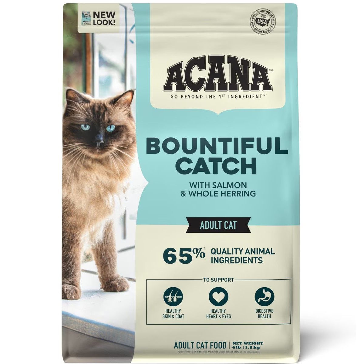 4lb Acana Bountiful Catch Grain Inclusive Dry Cat Food | 457928VMQ