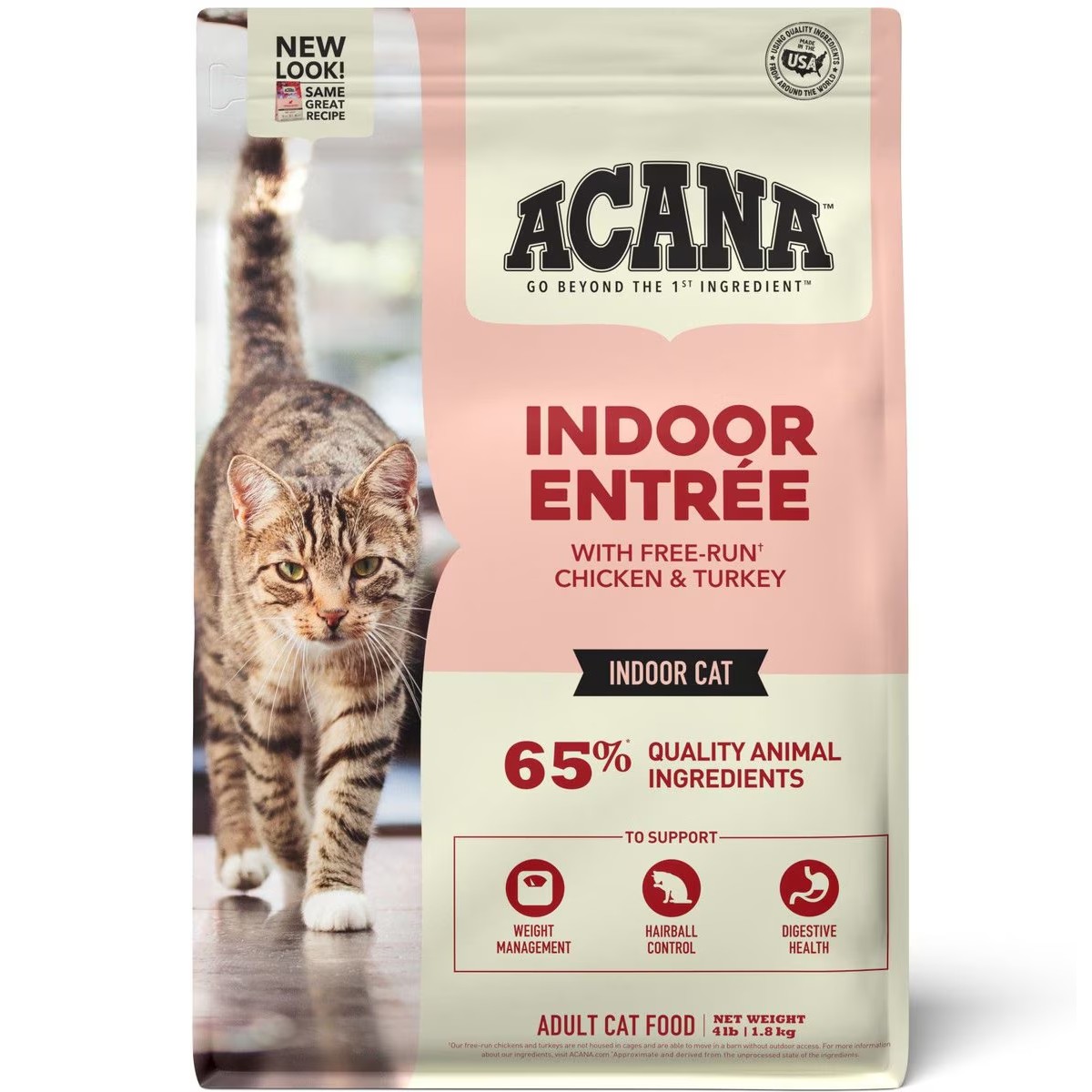 4lb Acana Indoor Entrée with Poultry & Fish Grain Inclusive Dry Cat Food | 407358XYW