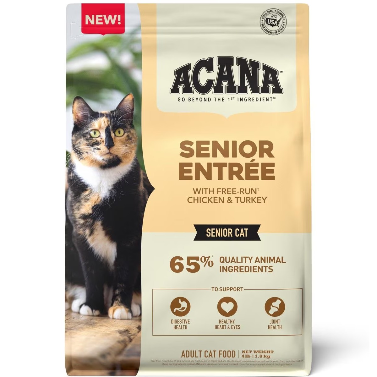 4lb Acana Senior Entrée Grain Inclusive Dry Cat Food | 257498HVL